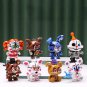 8 Pcs FNAF Anime Figures Freddy Fazbear Bear Action Figure PVC