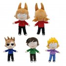 4pcs/lot Eddsworld Plushies Set Edd Tord Matt Tom Cartoon Plush Toy