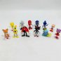 12pcs/set Game Super the Hedgehog Vinyl Dolls Figure Toys
