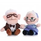 Disney Pixar Movie UP Plush Toys Cartoon Carl Grandfather Grandmother Stuffed Doll Toy