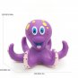 Floating Purple Octopus Bath Toys for Toddlers with 3 Hoopla Rings Interactive Bath Toy