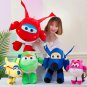 Super Wings Plush Toy Jett Jerome Donnie Dizzy Mira Stuffed Figure Cartoon Plushie Dolls
