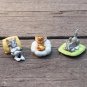 Tom Cat Jerry Mouse Car Ornament Cute Desk Decorations Adorable Figurines Collectible Toy