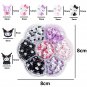 70Pcs/Box Kawaii Sanrio Nail Charms Kuromi Cinnamoroll Hello Kitty Melody Nail Jewelry Charms