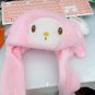 Sanrioed Cute Cartoon Kuromi Hat Anime Cinnamoroll Plush My Melody Moving Hat