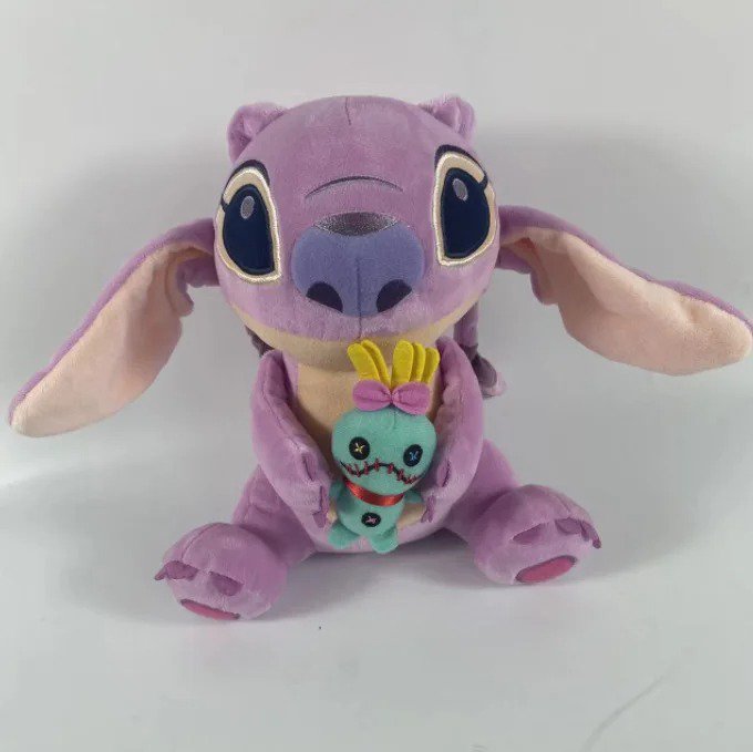 Party Style Stitch Plush Doll - Cute Cartoon Pillow