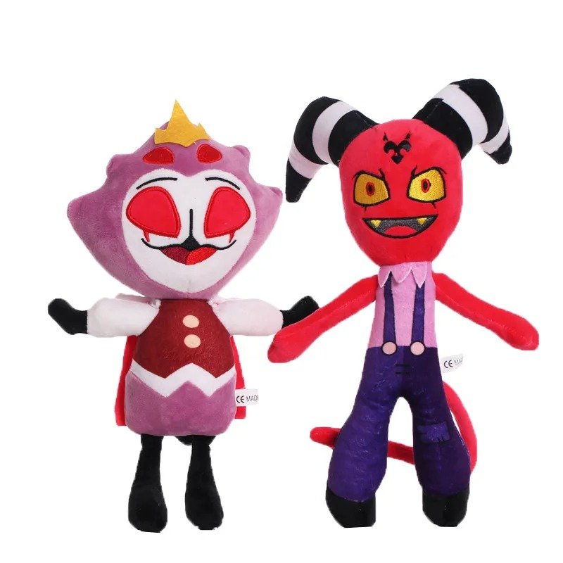 Helluva Boss Plush Toy Stolas and Blitzo Plush Stuffed Animal Doll Game Cartoon