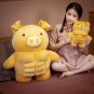 Cute Muscle Body Teddy Bear Plush Toys