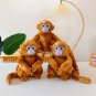 Net Red Simulation Monkey Doll Throw Pillow Golden Monkey Plush Toy