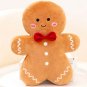 Christmas Decoration Toys Cute Gingerbread Man Plushie Toy