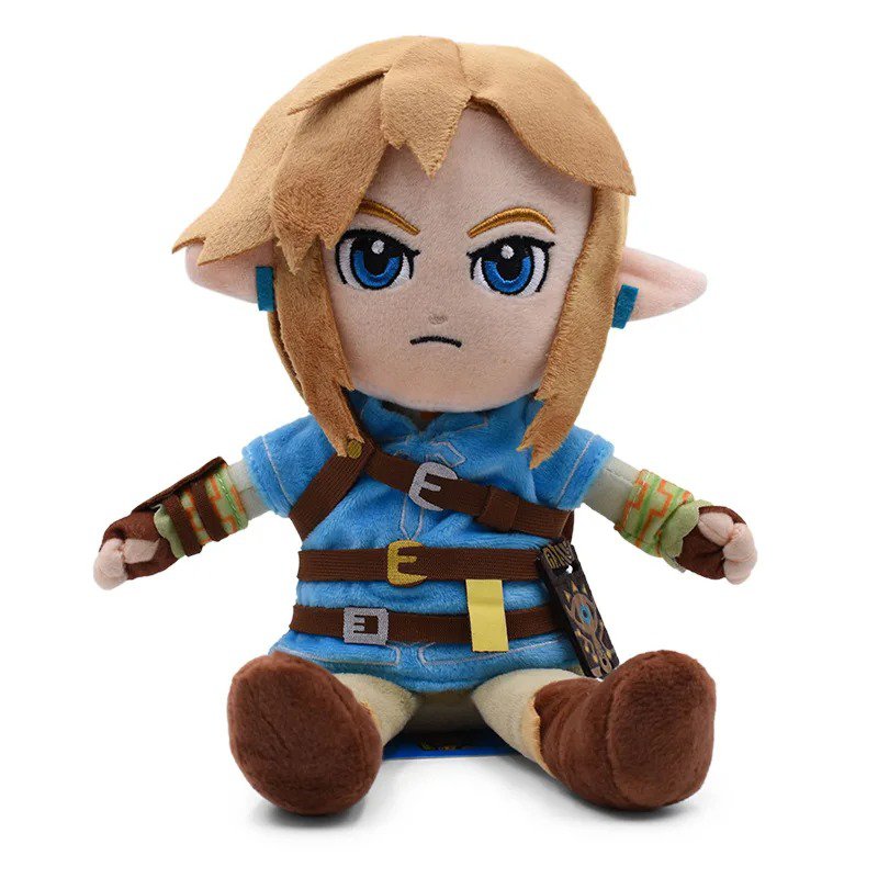 27cm Plush Toys Link Boy With Sword Cartoon Soft Stuffed Doll for Kids Toys