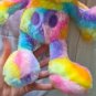 Disney Anime Stitch Mickey Mouse Creative Rainbow Kawaii Plush Toy