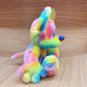 Disney Anime Stitch Mickey Mouse Creative Rainbow Kawaii Plush Toy