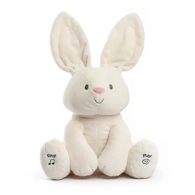 Hot Hide and Seek Elephant and Rabbit Electric Stuffed&Plush Preschool Toys