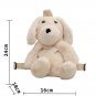 Simulation Cartoon Dog Stuffed Plush Backpacks Adult Children Cute Animal Prints Travel Shoulder Bag