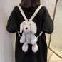 Simulation Cartoon Dog Stuffed Plush Backpacks Adult Children Cute Animal Prints Travel Shoulder Bag