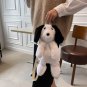 Simulation Cartoon Dog Stuffed Plush Backpacks Adult Children Cute Animal Prints Travel Shoulder Bag