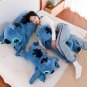 45-80cm Lilo & Stitch Disney Plush Doll Big Stuffed Animals Toys Pillow for Sleep Children