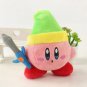18cm Kirby Star Kabi With Hat And Sword Zelda Selda Plush Toy