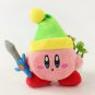 18cm Kirby Star Kabi With Hat And Sword Zelda Selda Plush Toy