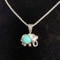 Elephant Necklace and Earrings