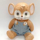 HOMCO Boy Country Mouse Figurine with Movable Legs Arms