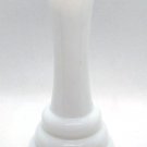 Vintage Milk Glass Bud Vase Three Ring 6" Tall