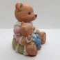 Mama with Baby Boy Bear Ceramic Vintage HOMCO Figures
