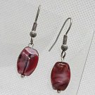 Handmade Raisin Purple Petit Dangle Earrings
