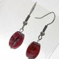 Handmade Raisin Purple Petit Dangle Earrings