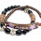 Handmade Bracelets for Women Set of 2 Homemade Beaded Stretch Bracelets Handmade Bracelets for Women Set of 2 Homemade Beaded Stretch Bracelets