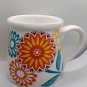 Large Floral  Coffee Mug Large Ceramic Cup Vase Planter 24OZ
