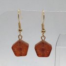 Warm Brown Handmade Dangle Earrings for Women Warm Brown Handmade Dangle Earrings for Women