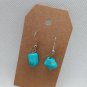 Silver and Turquoise Turtle Necklace and Earrings Fashion Jewelry