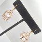 Caged Diamond Handmade Fashion Dangle Earrings for Women Homemade Jewelry Earrin