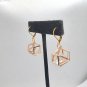 Caged Diamond Handmade Fashion Dangle Earrings for Women Homemade Jewelry Earrin