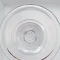 Vintage glass bubble Candle Holder, Clear