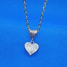 Gold Tone Heart Necklace Handmade Gold Tone Heart Necklace Handmade