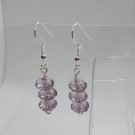 Handmade Earrings for Women Smokey Purple Dangle Earrings Handmade Earrings for Women Smokey Purple Dangle Earrings