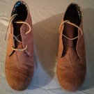 Hot Tomato Brown Low Heel Boots