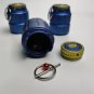 EDC Titanium Alloy Sealed Cans Seal Port Storage Coffee Tea Tank Cans Box Outdoor Survival Tools