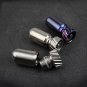 EDC Titanium Portable Sealed Waterproof Container Box Bottle Capsule Bottle Can Medicine