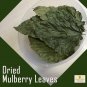 50 Organic Dry Mulberry Leaves Fish Shrimps Silk Worm Dried Leaf Food Aquarium