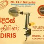 Genuine Odiris Coconut Scrapper Shredder Stainless Steel Grater Knife Kitchen