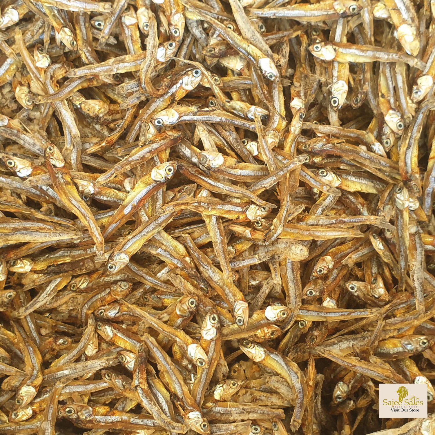 Dried Anchovy Sprats Fish Seafood Fresh Sun Dried Cleaned Natural Sealed Treat