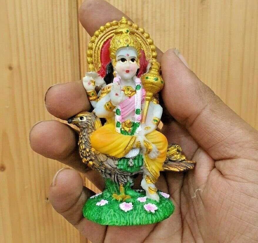 Hindu God Vishnu Indian Statue Figurine Narayana Protector Rama Krishna Lakshmi
