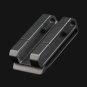 Titanium Waist Belt Buckle Titanium Alloy Double Clip Pocket Tools Waist Keyring