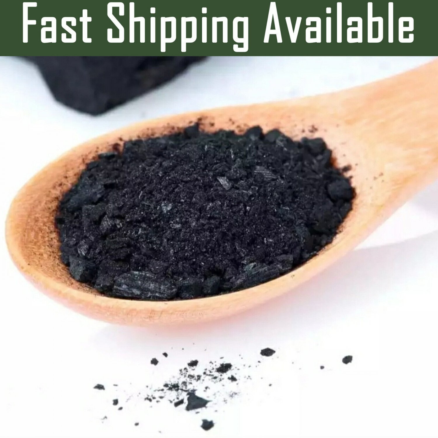 Coconut shell charcoal Pure Organic Activated Carbon ground Powder Chips Natural