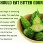 20 Bitter Melon Seeds Green Skin Bitter Gourd Chinese Calabash Squash Vegetable