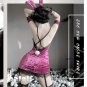 Women Erotic Lace Night Party Dress Bodysuit Jumpsuit  Backless  Cosplay Costume